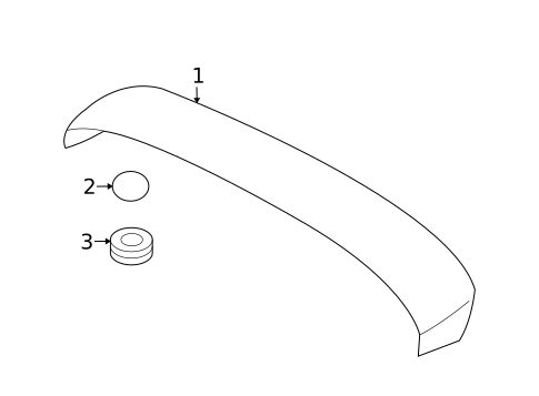 Spoiler for 2010 Nissan Versa #0