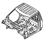 FL3Z15001B24A - Body: Cab for Ford: F-150 Image