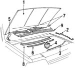 63110SB3660ZZ - Body: Hood for Honda: Civic Image