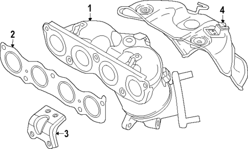 Exhaust Manifold for 2025 Kia K4 #0