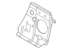 LJ9Z58016B28A - : Upper Dash Panel Reinforcement for Ford: Mustang Mach-E Image