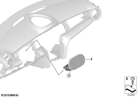 Instrument Cluster for 2019 Mini Cooper SE #0
