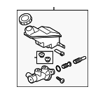 58510S1070 - Body: Master Cylinder for Hyundai: Santa Fe Image
