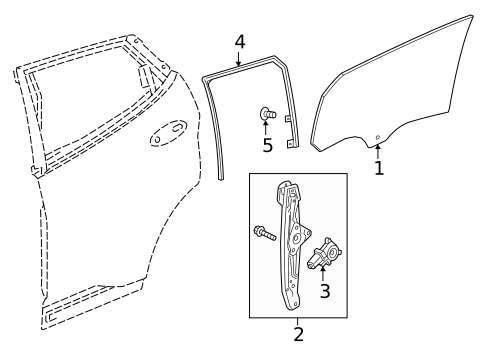 Rear Door for 2021 Chevrolet Bolt EV #0