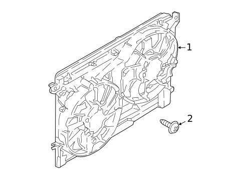 Cooling Fan for 2018 Ford Fusion #0