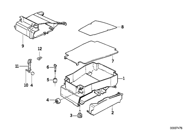 51161459119 - : Mudguard for BMW-Motorrad Image