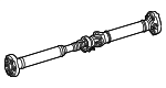 2544102300 - Suspension: Drive Shaft for Mercedes-Benz Image