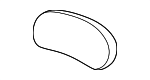 2C6Z16611A08ABB - Body: Headrest for Lincoln: Blackwood Image