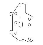 96176D4000 - Body: Receiver Bracket for Kia: Optima Image