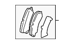 5520085Z10 - Brakes: Brake Pads for Suzuki Image
