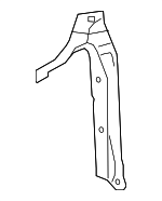 8U0821111A - : End Plate for Audi: Q3, Q3 Quattro Image