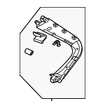 9J08671281E0 - : Upper Trim for Porsche Image
