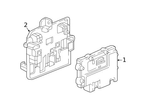 Parking Aid for 2017 Cadillac CT6 #1