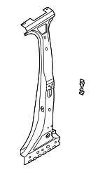 M1PZ7824300B - : Inner Center Pillar for Ford: Bronco Sport Image