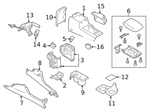 Parking Brake for 2015 Subaru Impreza #1