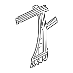714012V111 - Body: Inner Center Pillar for Hyundai Image