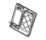 52207147485 - Body: Seat Back Frame for BMW: 530xi, 535i xDrive, 535xi Image