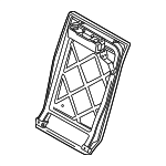 52206968462 - Body: Seat Back Frame for BMW: 530xi, 535i xDrive, 535xi Image