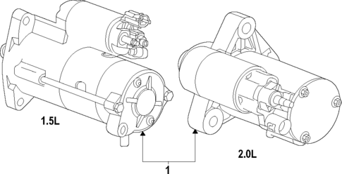 Starter for 2017 Chevrolet Malibu #0