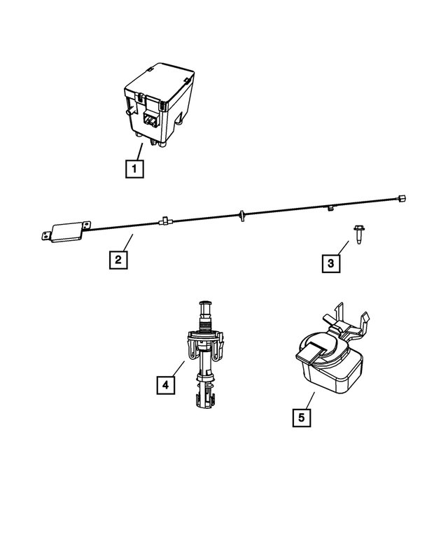 68014275AH - Electrical: Control Module Receiver for Mopar Image