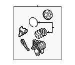 11428683206 - Engine: Oil Filter Housing for BMW: 128i, 135i, 135is, 228i, 228i xDrive, 320i, 320i xDrive, 328i, 328i GT xDrive, 328i xDrive, 335i, 335i GT xDrive, 335i xDrive, 335is, 335xi, 428i, 428i Gran Coupe, 428i xDrive, 428i xDrive Gran Coupe, 435i, 435i Gran Coupe, 435i xDrive, 435i xDrive Gran Coupe, 525i, 525xi, 528i, 528i xDrive, 528xi, 530i, 530xi, 535i, 535i GT, 535i GT xDrive, 535i xDrive, 535xi, 640i, 640i Gran Coupe, 640i xDrive, 640i xDrive Gran Coupe, 740i, 740Li, 740Li xDrive, ActiveHybrid 3, ActiveHybrid 5, M2, M235i, M235i xDrive, M3, M4, X1, X3, X4, X5, X6, Z4 Image