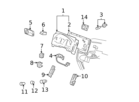 Adjustable Brake Pedal for 2005 Ford Freestar #0