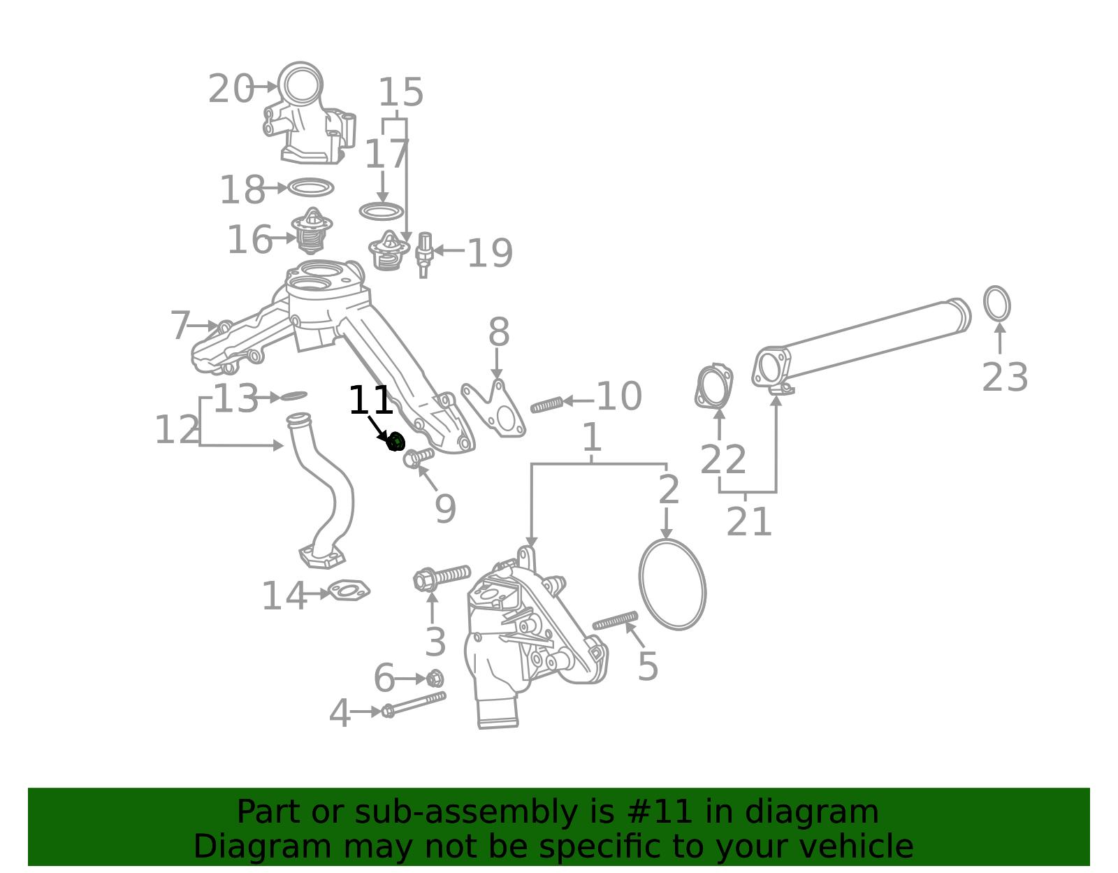Multi-Purpose Nut 11546365 GM | GMPartsDirect.com