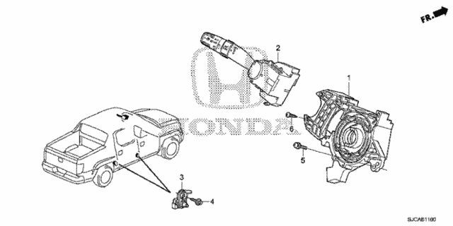 Combination Switch for 2014 Honda Ridgeline #0
