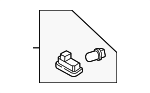 1K8959527C9B9 - Electrical: Courtesy Light for Volkswagen Image