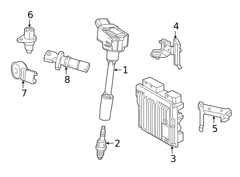 Powertrain Control for 2019 Lexus UX200 #0