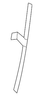 LR010317 - : Front Guide for Land-Rover Image