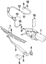 3882264G00 - : Wiper Blade for Suzuki Image