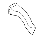 55116599AC - Body: Floor Duct for Jeep: Commander, Grand Cherokee Image