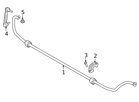 Stabilizer Bar & Components for 2023 Toyota GR Supra #1