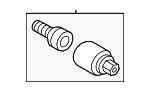 8R0698139801 - Suspension: Wheel Bolt for Audi Image