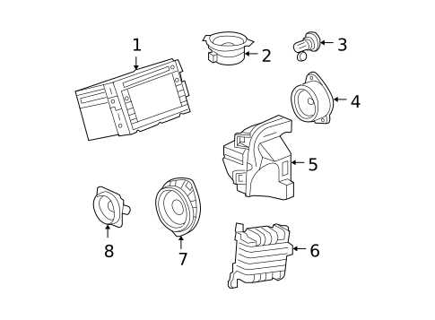 Sound System for 2017 GMC Acadia Limited #0