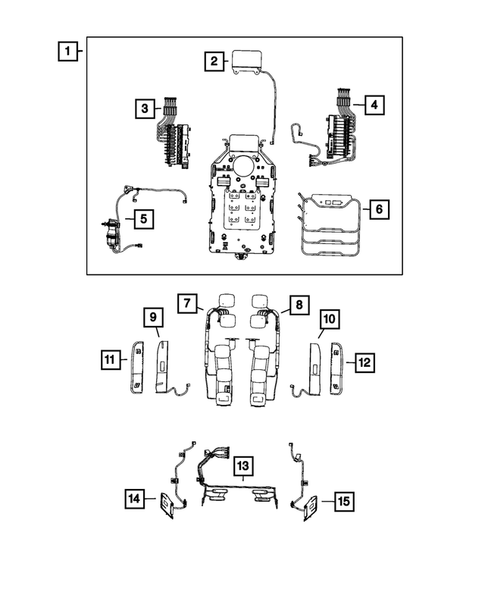 Front Seats - Adjusters, Recliners, Shields and Risers for 2023 Jeep Grand Wagoneer #8