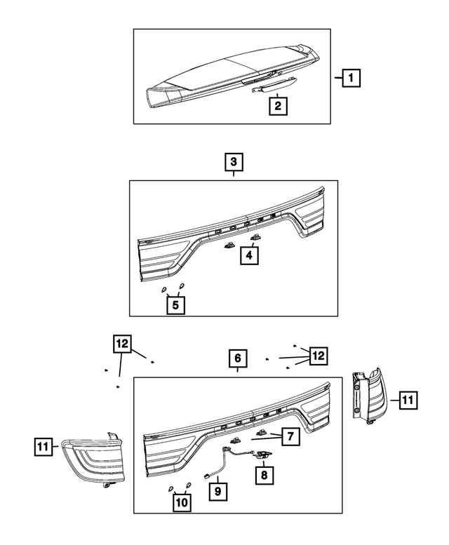 68156575AI - Electrical: Liftgate Lamp for Mopar Image image