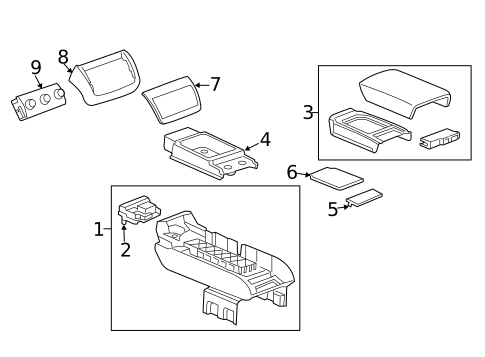 Instrument Panel for 2011 Chevrolet Traverse #1