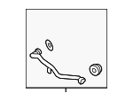 9A712108301 - Cooling System: Water Pipe for Porsche Image image