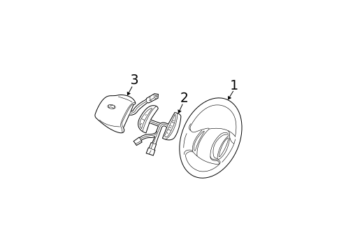 Steering Wheel & Trim for 2003 Ford F-150 #0