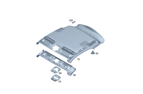 Headliner for 2009 Smart Fortwo #0
