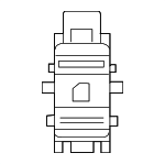 21682029107J22 - Electrical: Window Switch for Mercedes-Benz Image
