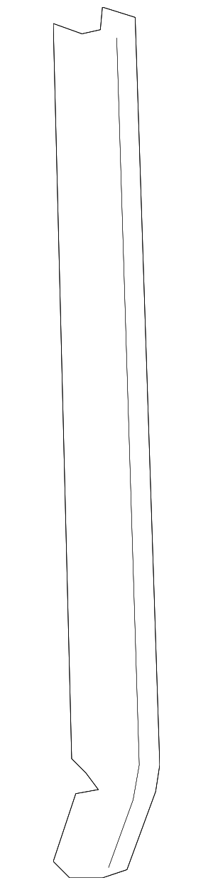 85638766 - Body: Air Deflector for Chevrolet: Silverado 1500, Silverado 1500 LTD Image