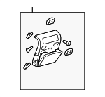 589030C050C0 - Body: Rear Panel for Toyota Image image