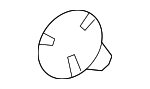 29919270 - Body: Quarter Panel Trim Panel Clip for Mercedes-Benz Image