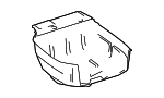 2046900541 - Body: Spare Tire Panel for Mercedes-Benz Image