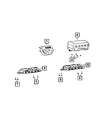 68572895AE - : Driver Kneeblocker for Mopar Image