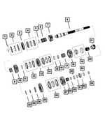 4626487 - TR6060; 6-Speed; Manual Transmission: Snap Ring for Mopar Image