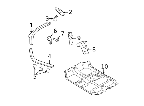 Interior Trim - Pillars for 2007 Chevrolet Monte Carlo #0